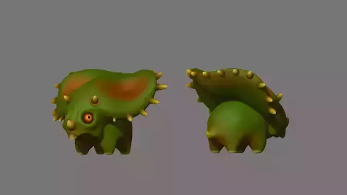 Small Triceratops