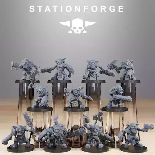 Gobs Berserkers 3D print model