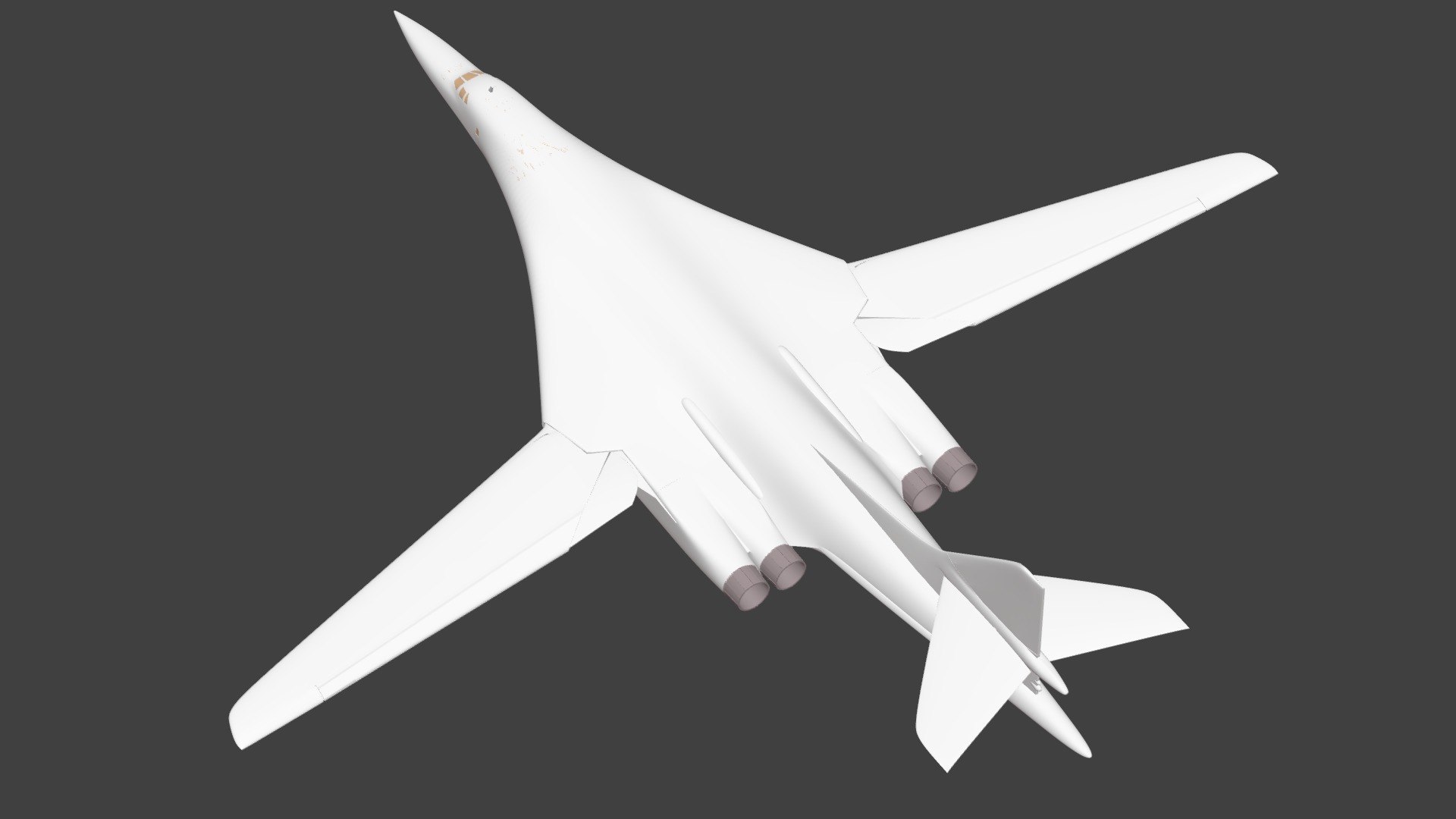 tu-160 3D print model_3