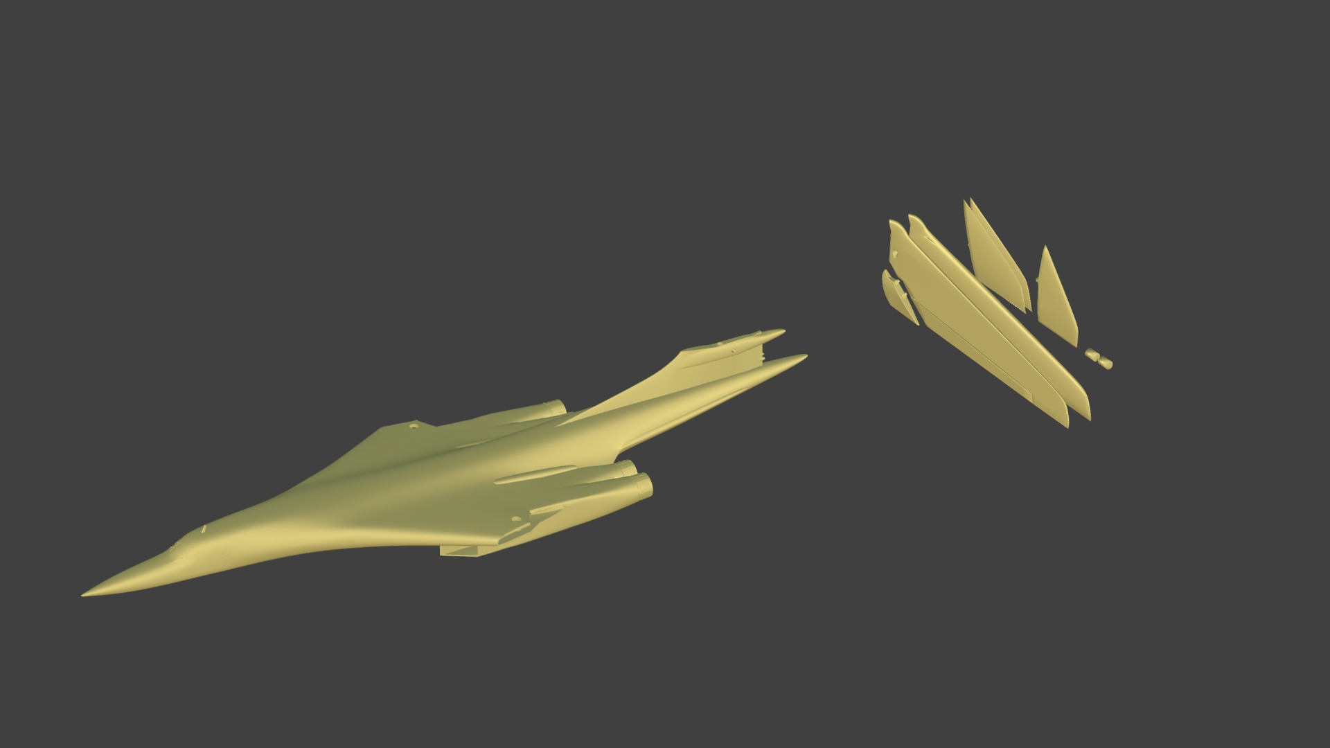 tu-160 3D print model_8