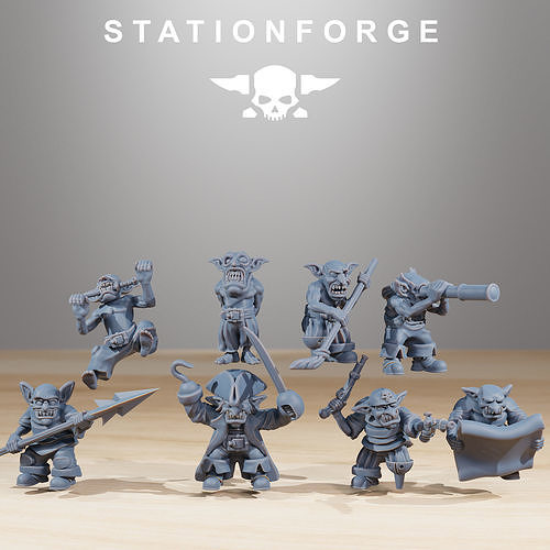 Gobs Short Pearl Battle Ship 3D print model 6