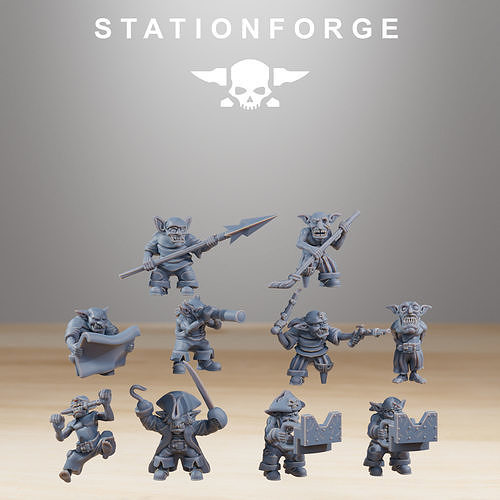 Gobs Pearl Battle Ship 3D print model 4