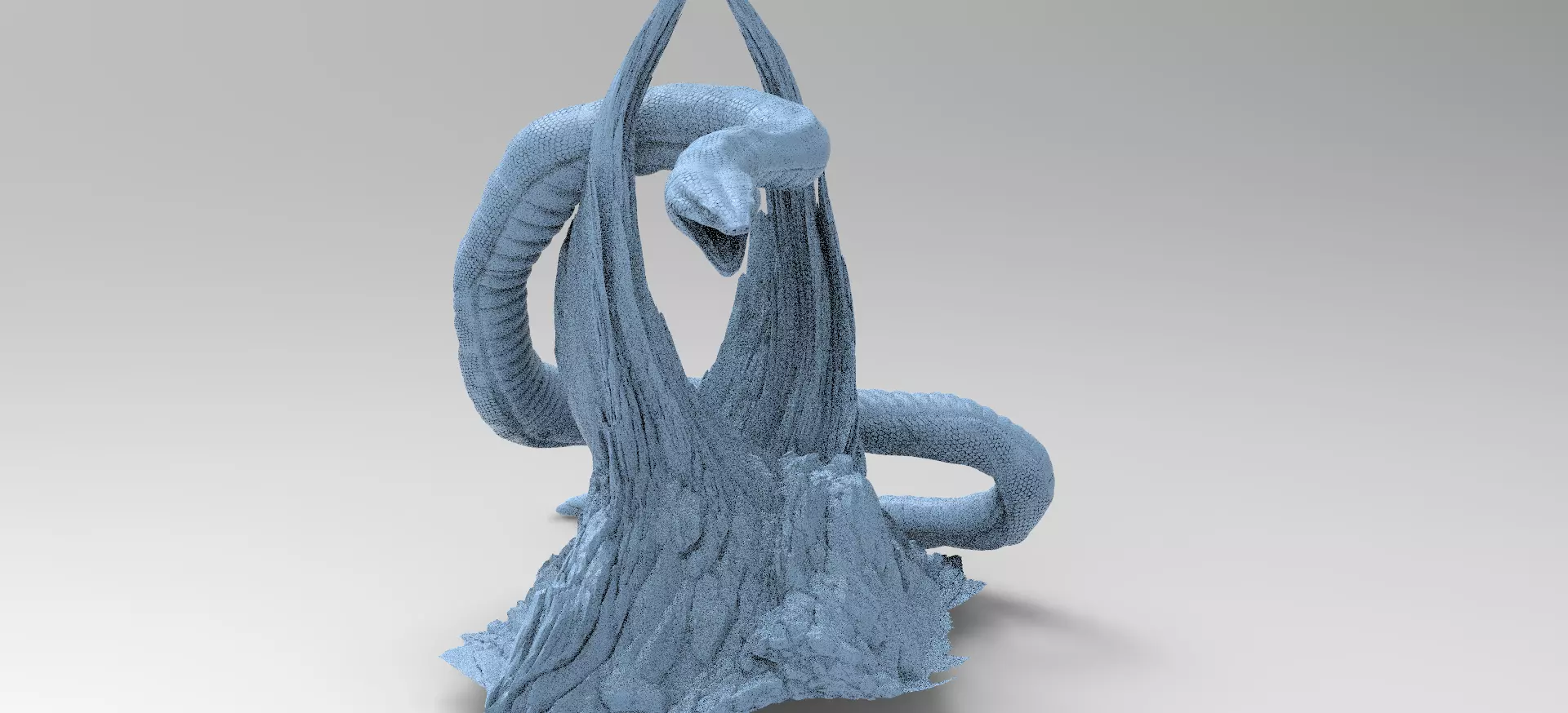 Serpent Mountain 1 3D model_0