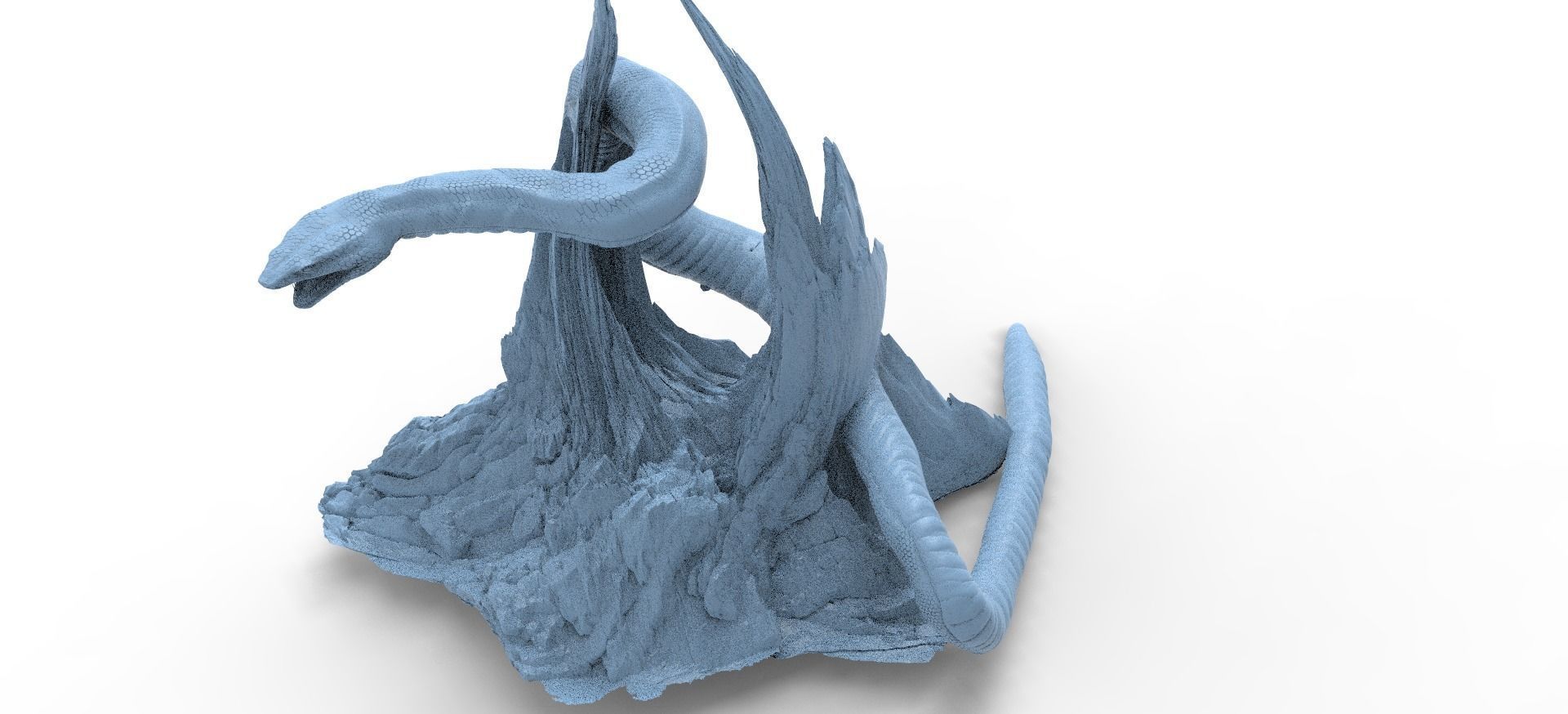Serpent Mountain 1 3D model_2