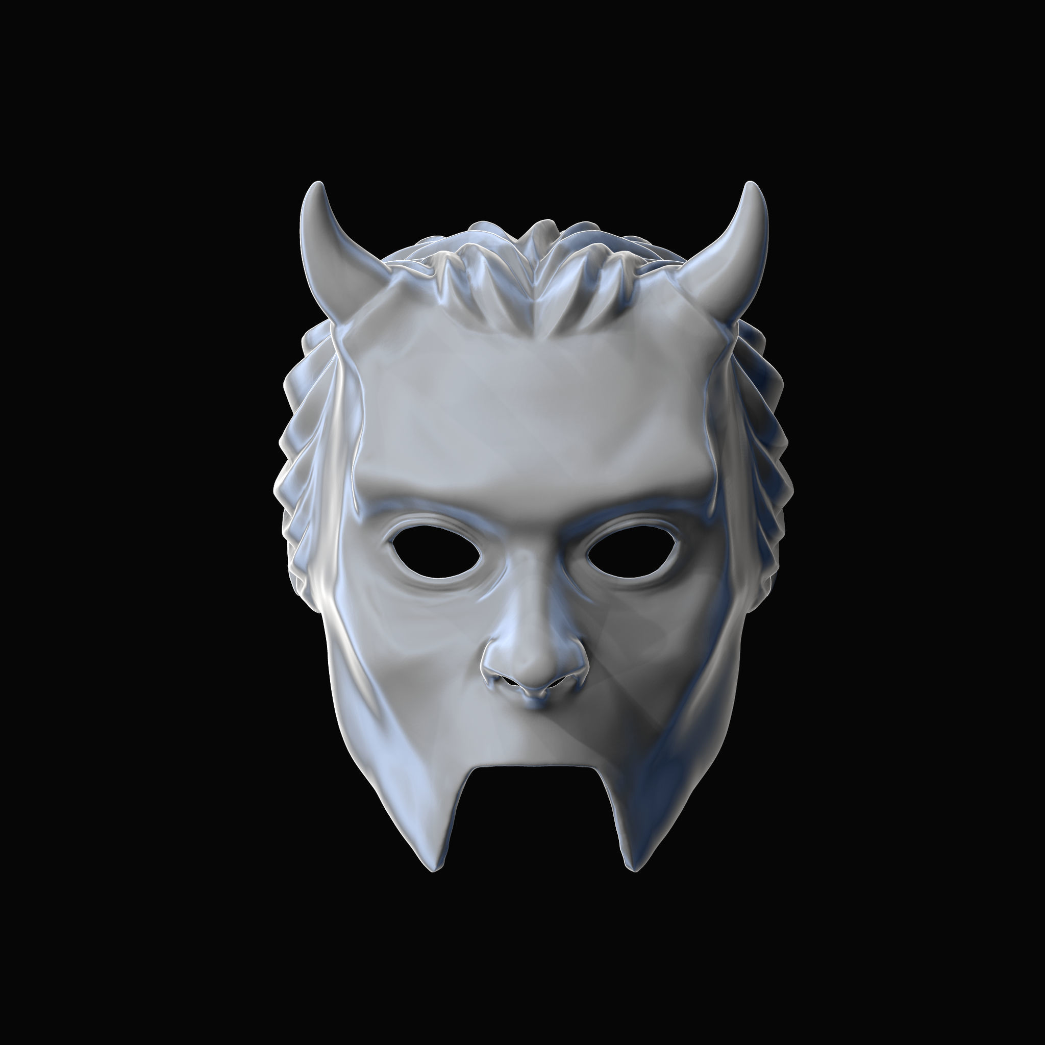 Collection of masks from the band GHOST BC 3D print model_16