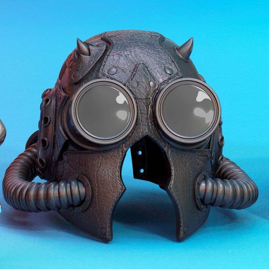 Collection of masks from the band GHOST BC 3D print model_7