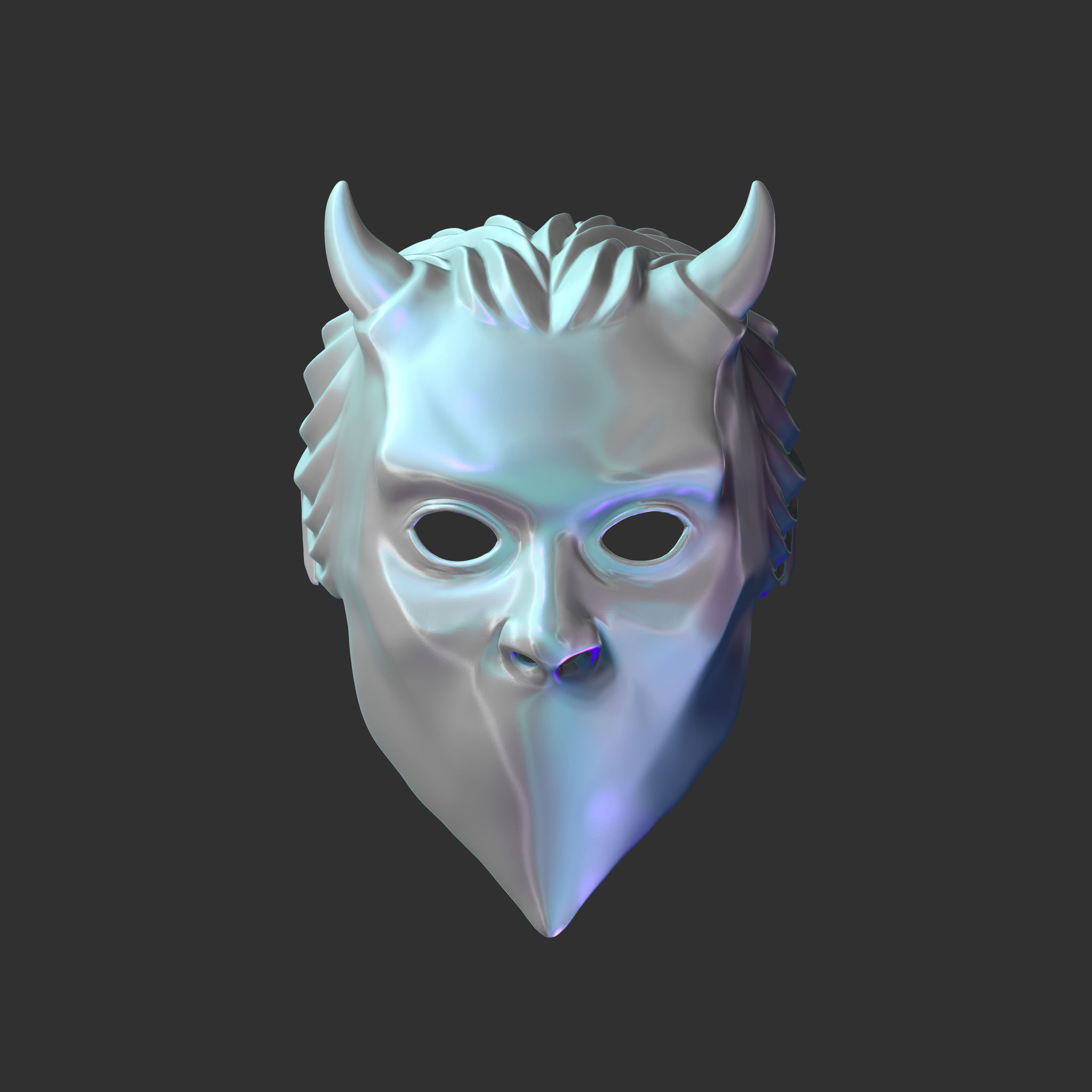 Collection of masks from the band GHOST BC 3D print model_26