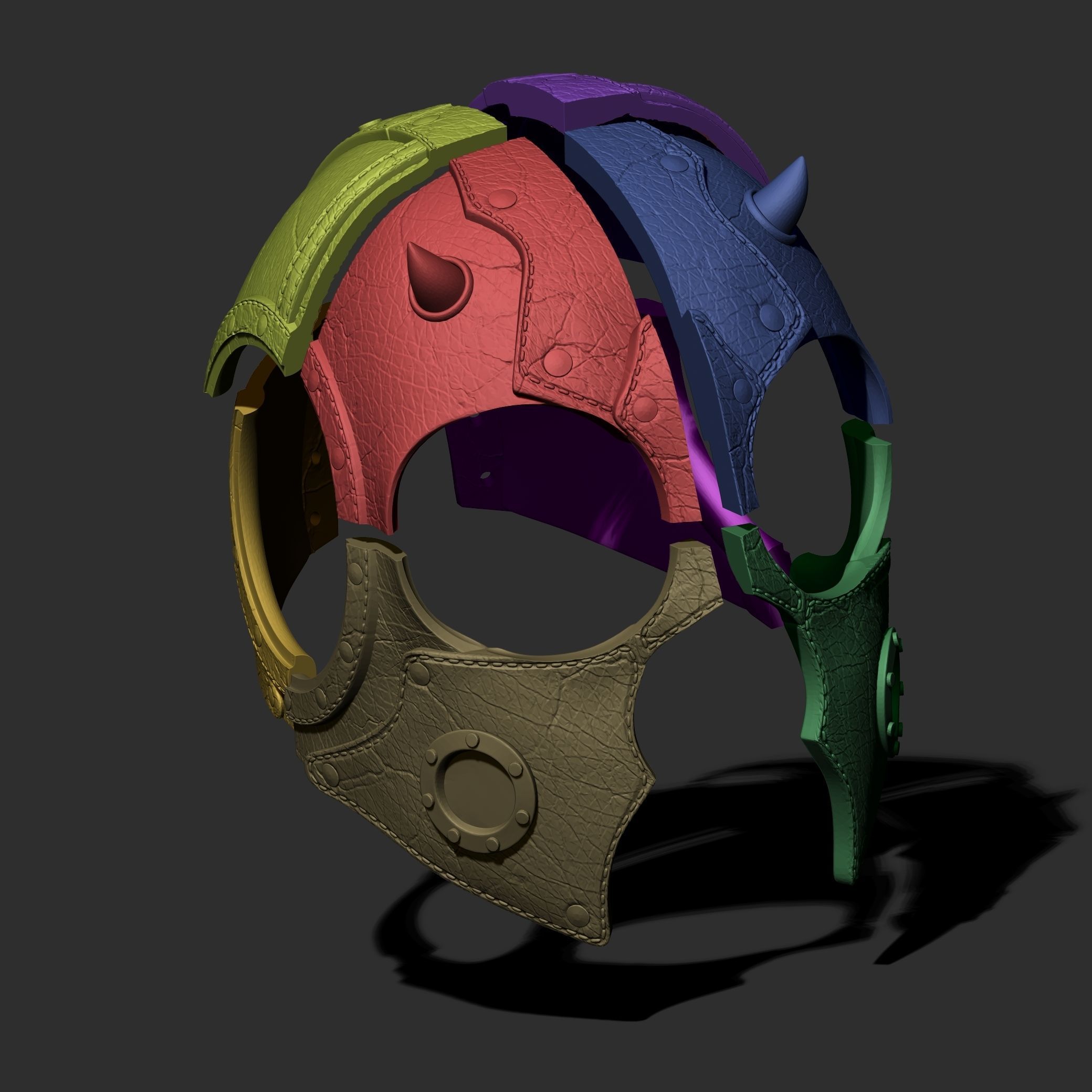 Collection of masks from the band GHOST BC 3D print model_9