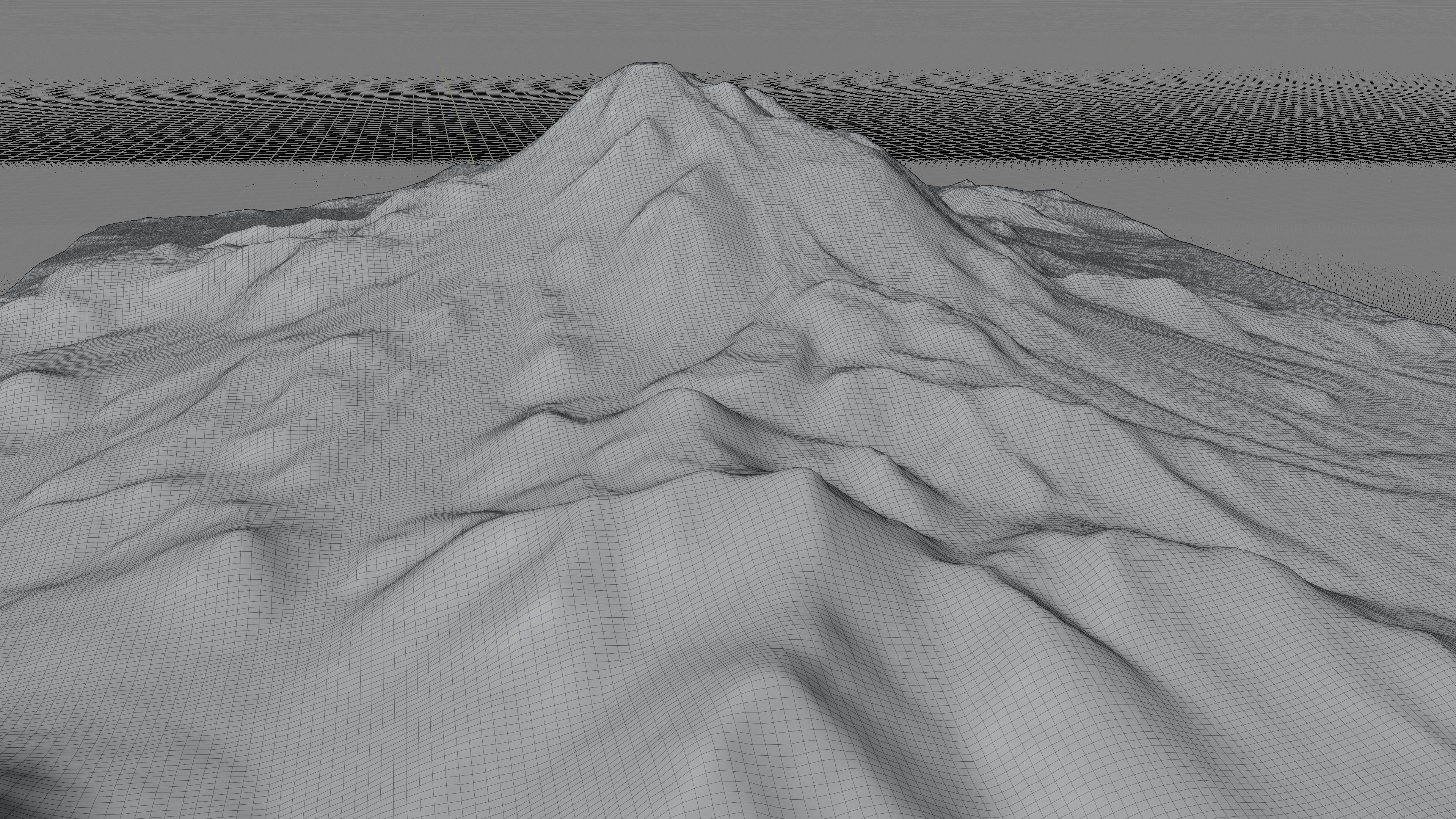 llullaillaco volcano 3d model terrain 3D model_8