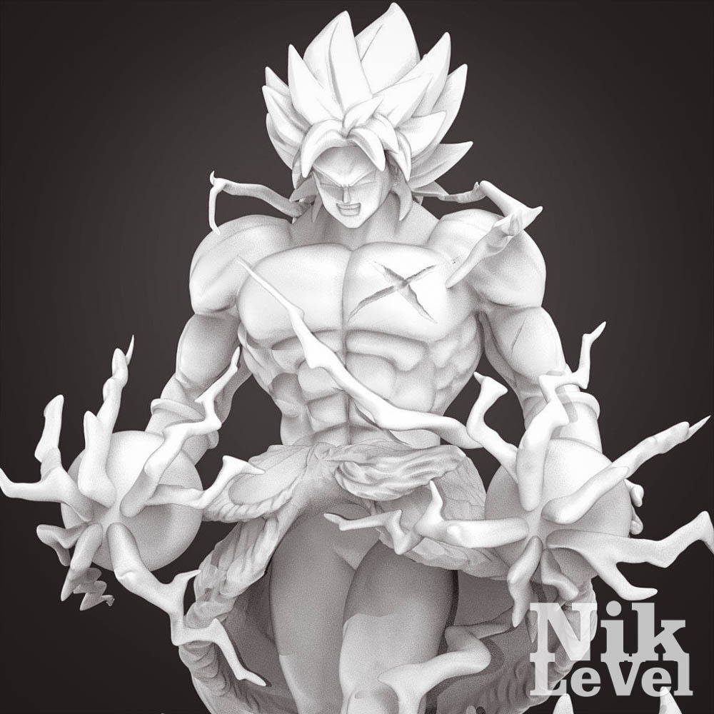  Broly Dragon Ball 3D Printable 2 3D print model_12