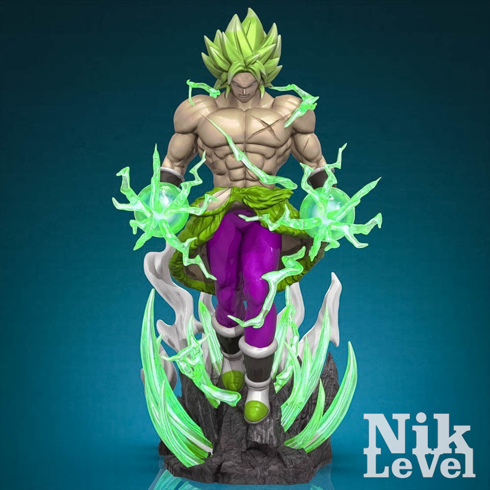  Broly Dragon Ball 3D Printable 2 3D print model_1