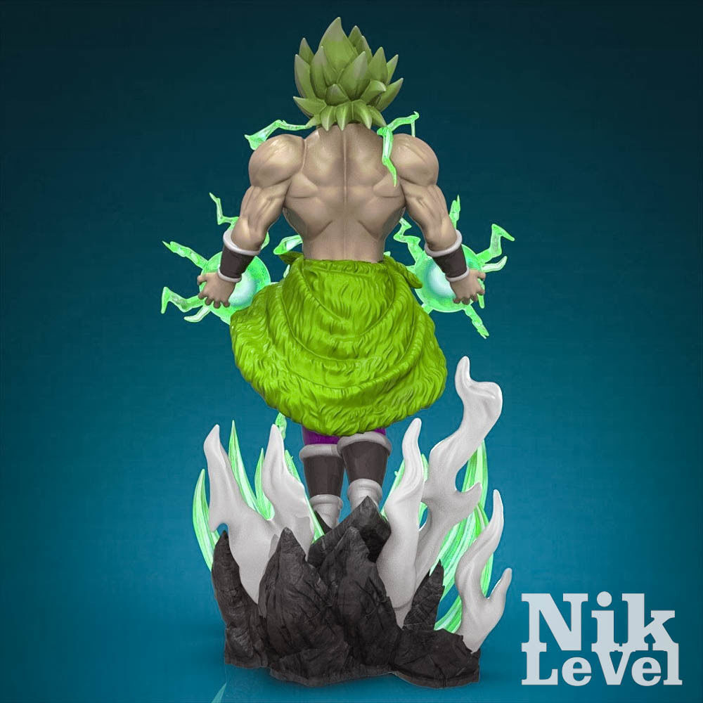 Broly Dragon Ball 3D Printable 2 3D print model_9