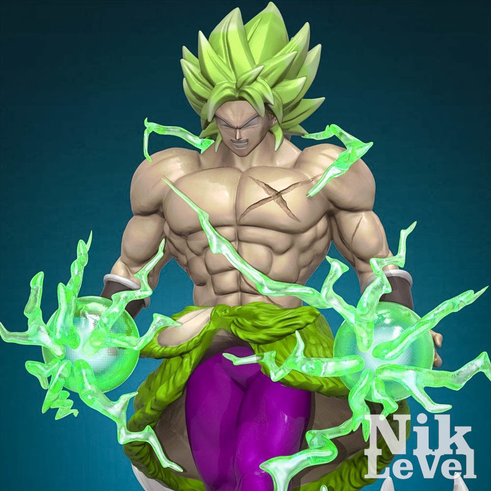  Broly Dragon Ball 3D Printable 2 3D print model_3