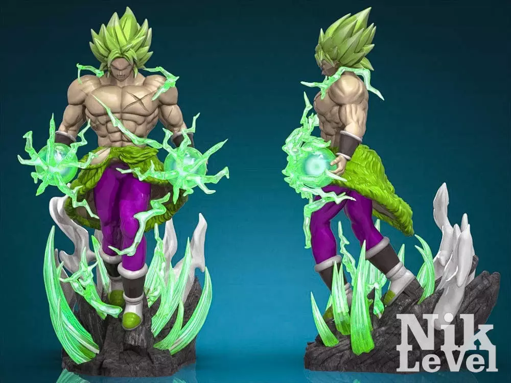  Broly Dragon Ball 3D Printable 2 3D print model_0