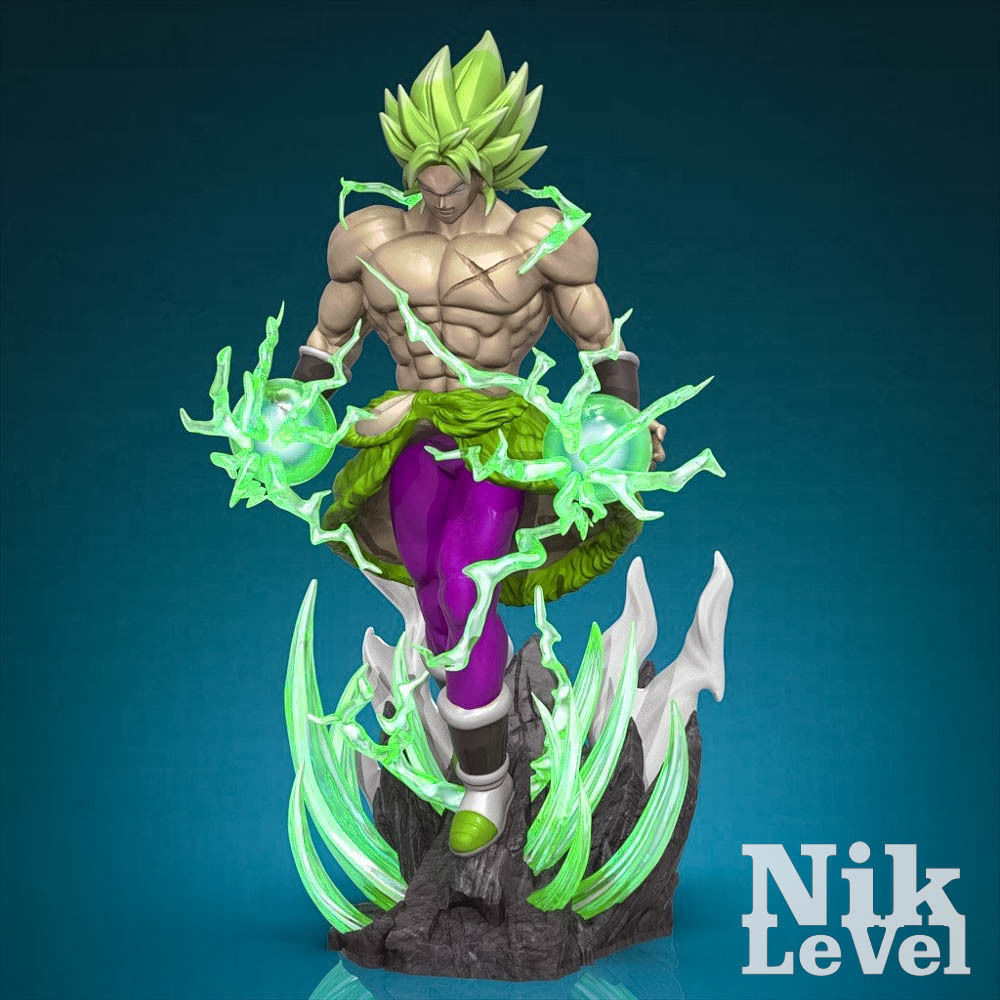  Broly Dragon Ball 3D Printable 2 3D print model_11