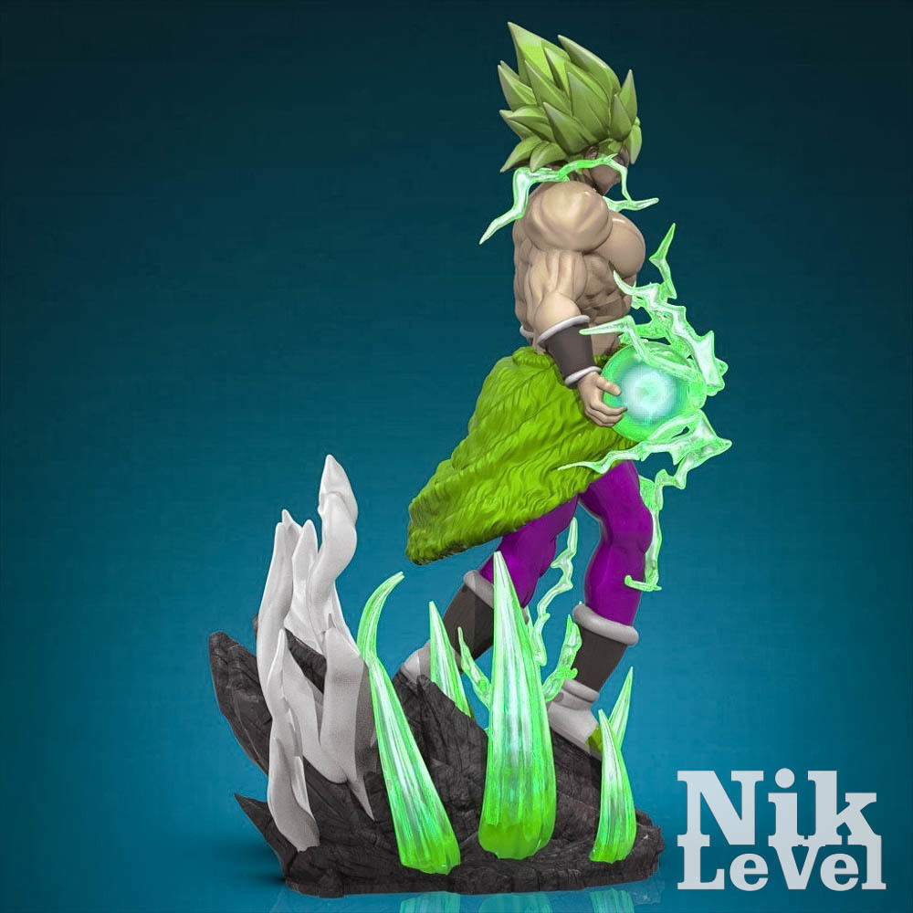  Broly Dragon Ball 3D Printable 2 3D print model_7
