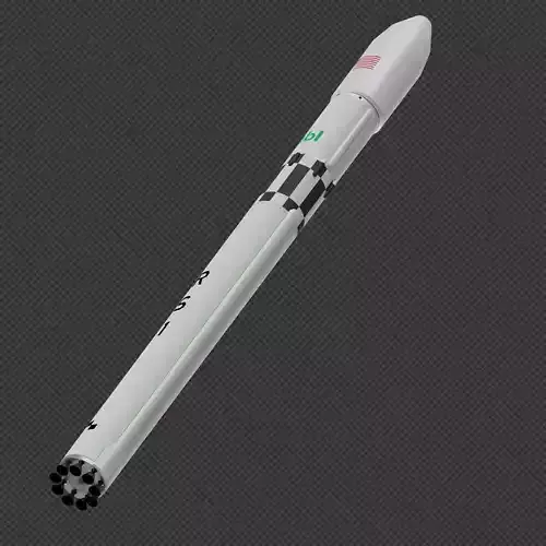 ABL Space Systems RS1 3D model