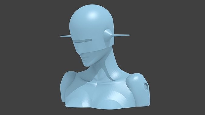 sexy robot Free 3D print model