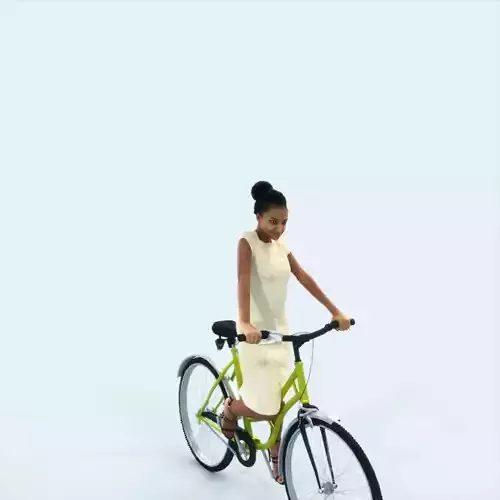 May 28D bicycle bike African American Elegant Black Woman