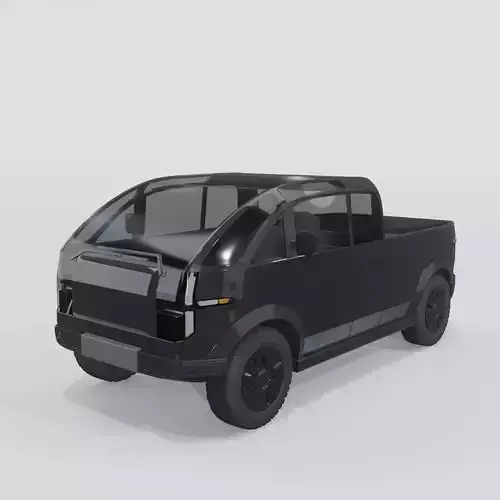 Canoo Pickup Black