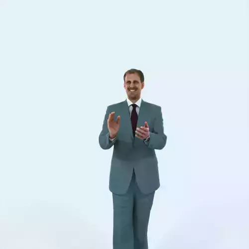 Mistery 07G Clapping Elegant Man