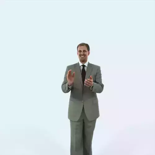 Mistery 07A Clapping Elegant Man