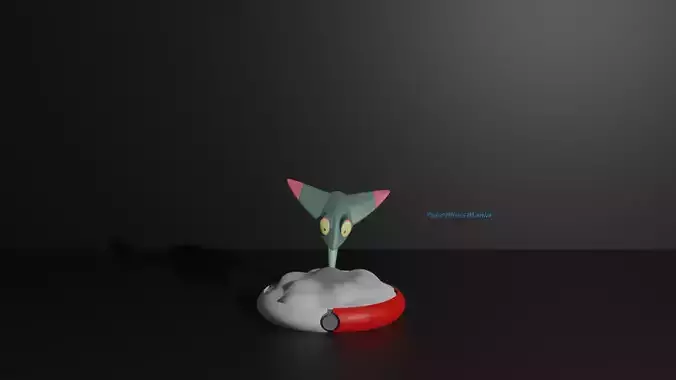 Dreepy pokemon 3D print model 3D print model