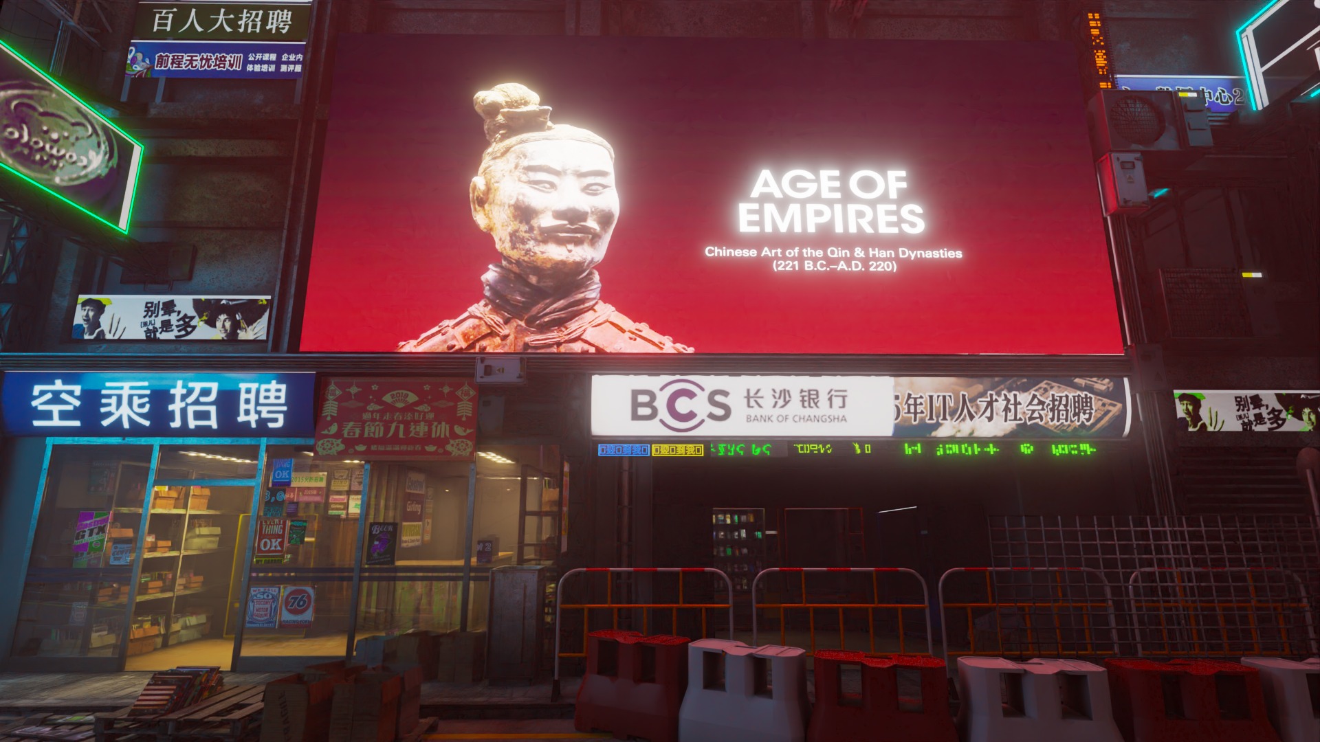 Hong Kong Street 3D model_9