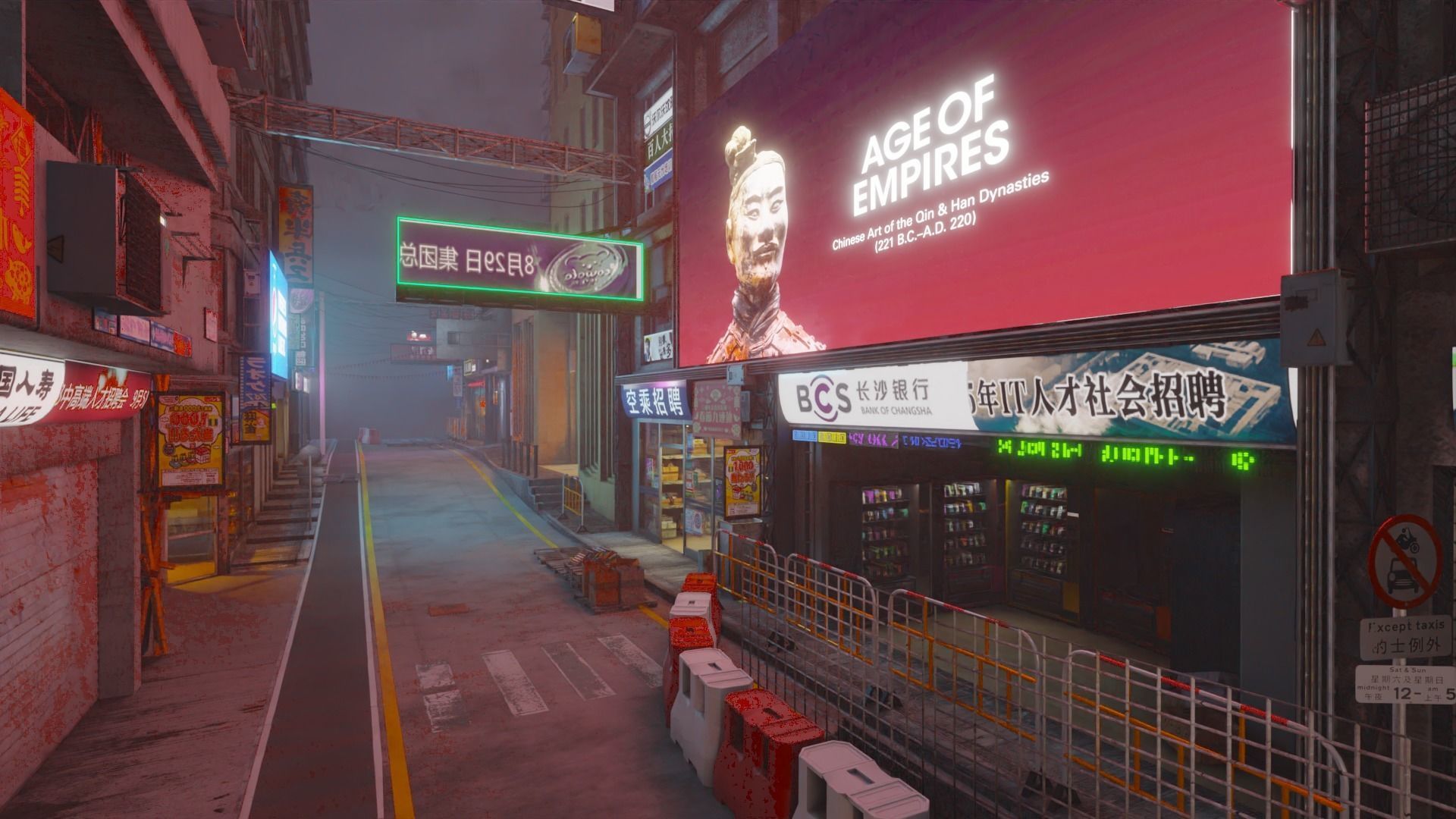 Hong Kong Street 3D model_4