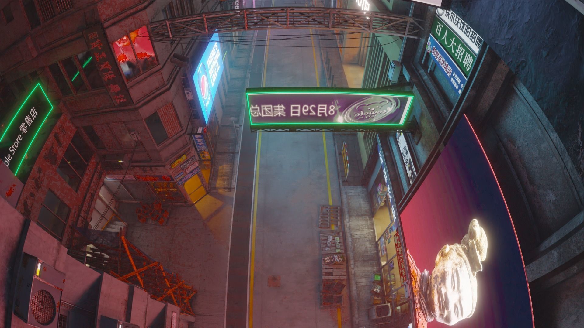 Hong Kong Street 3D model_3