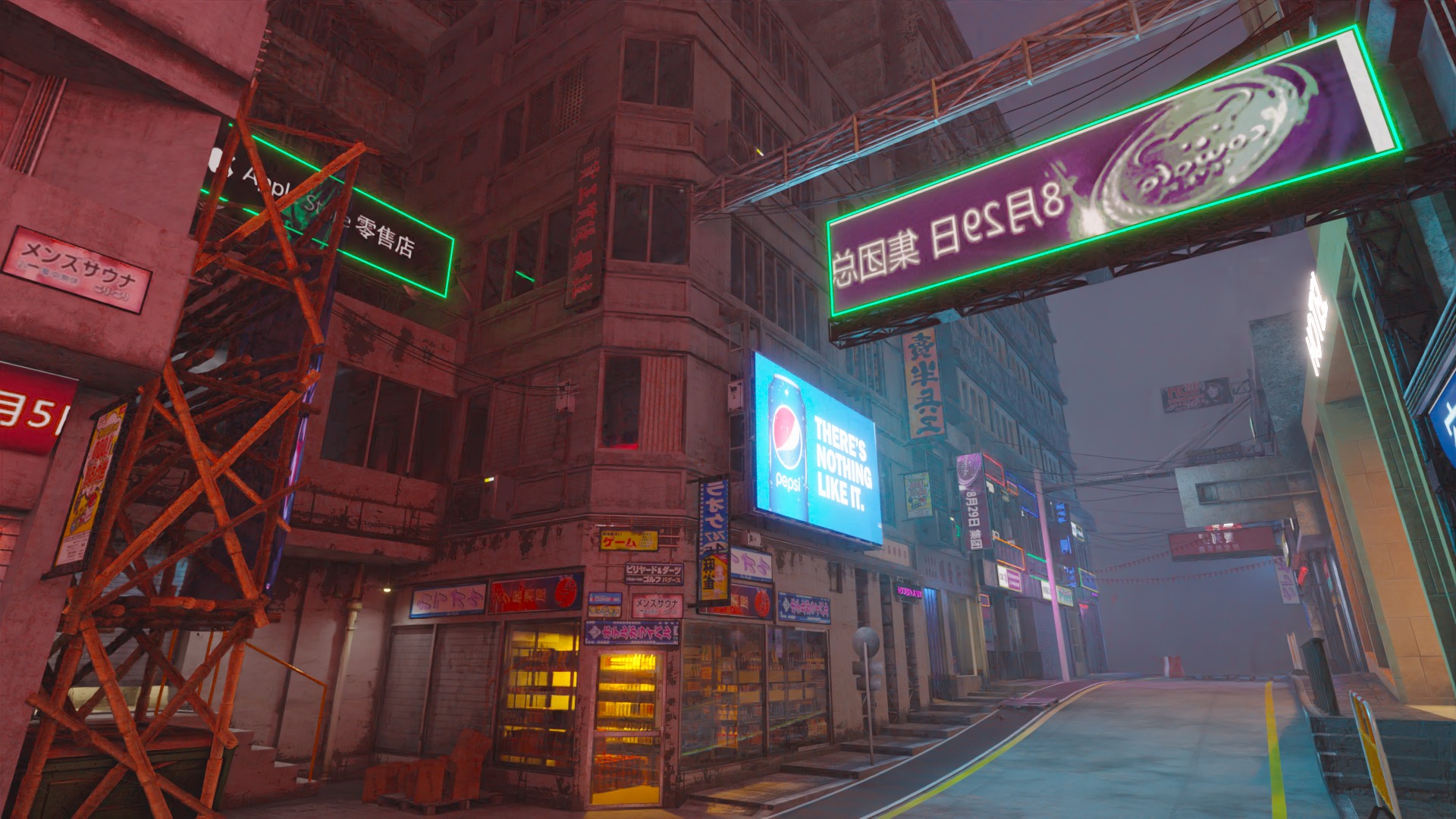 Hong Kong Street 3D model_5