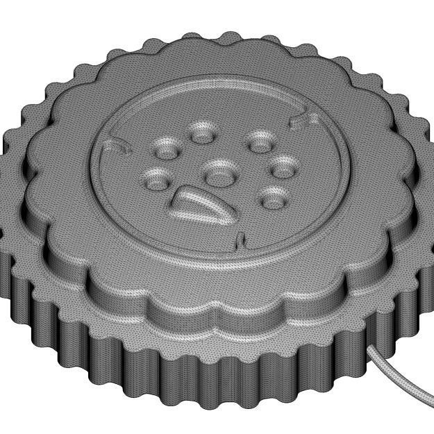 Toddler Extension Cord Toy 3D model_5