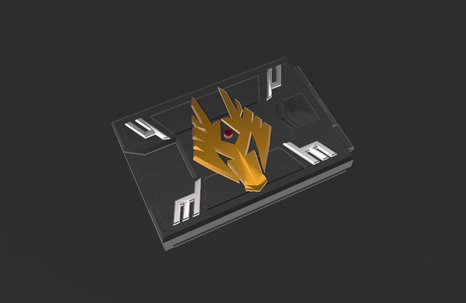 Kamen rider Ryuki Deck 3D print model_9