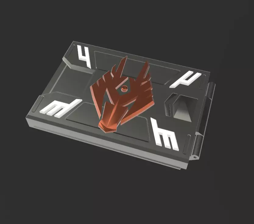 Kamen rider Ryuki Deck 3D print model_0
