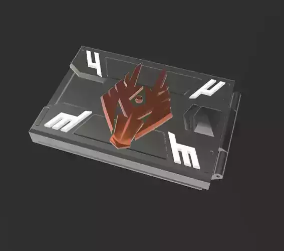 Kamen rider Ryuki Deck 3D print model