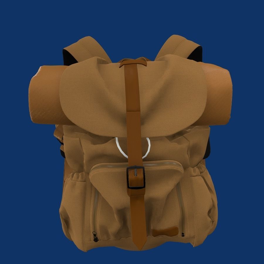 Backpack v2 - marvelouse designer and CLO program 3D model | CGTrader