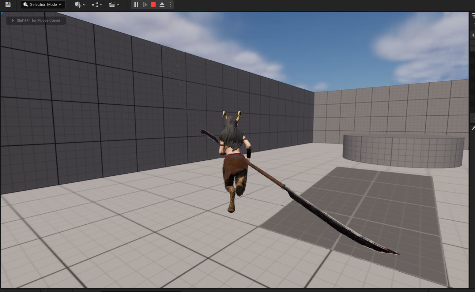 Satyr Pack - Male - Female Low-poly 3D model_55