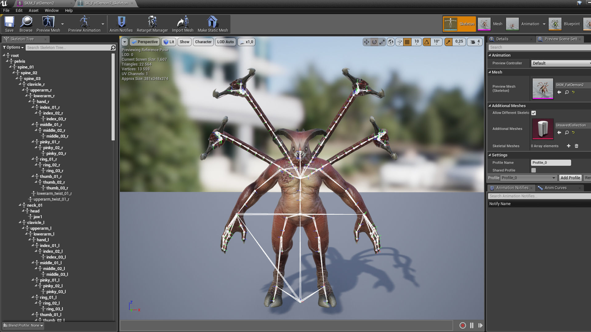 Fat Demon 2 Low-poly 3D model_27