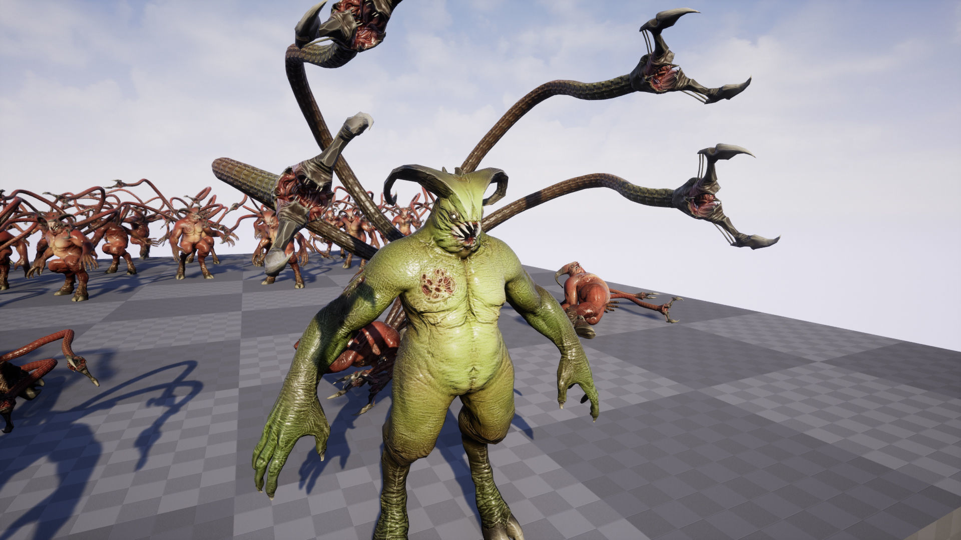 Fat Demon 2 Low-poly 3D model_26