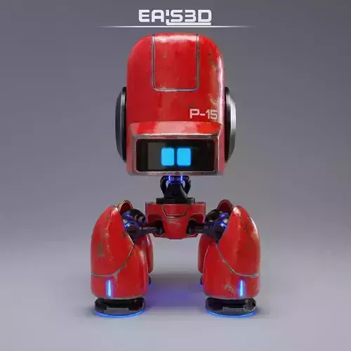 Cute Spider Robot Red