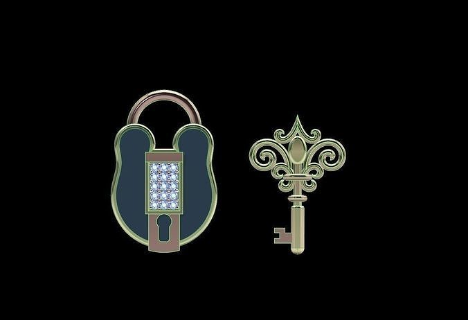 key lock  3D print model
