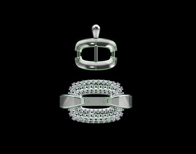 3d printable ring redeay for casting 3D print model