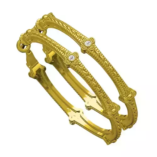 Filigree Round Hoop Earring