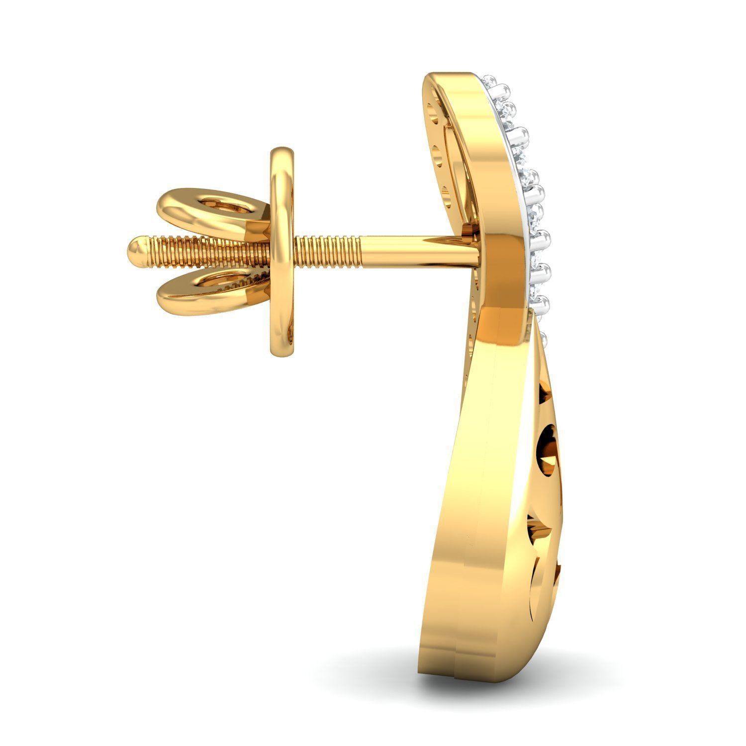 Diamond Solitaire Necklaces Set With Ring 3D Print Model 3D print model_8