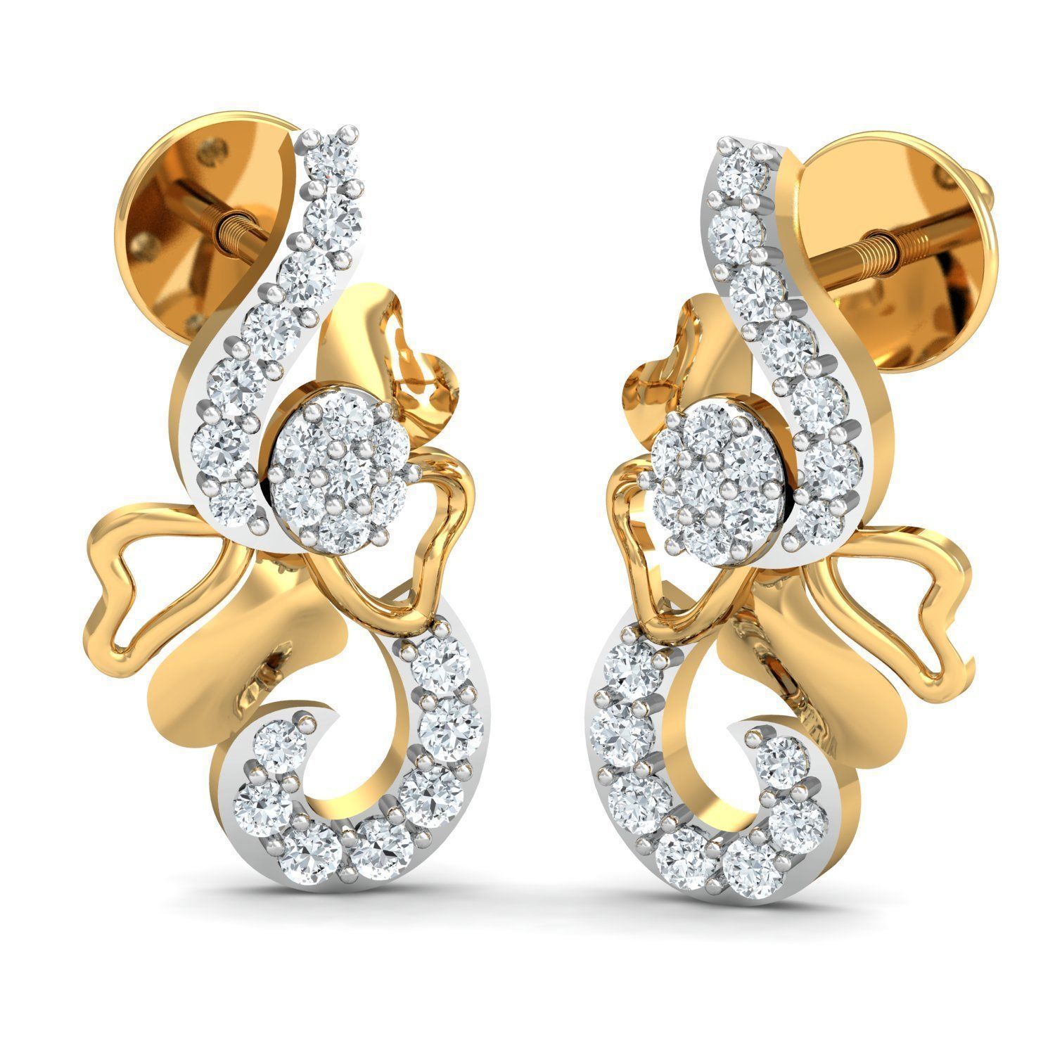 Diamond Solitaire Necklaces Set With Ring 3D Print Model 3D print model_6