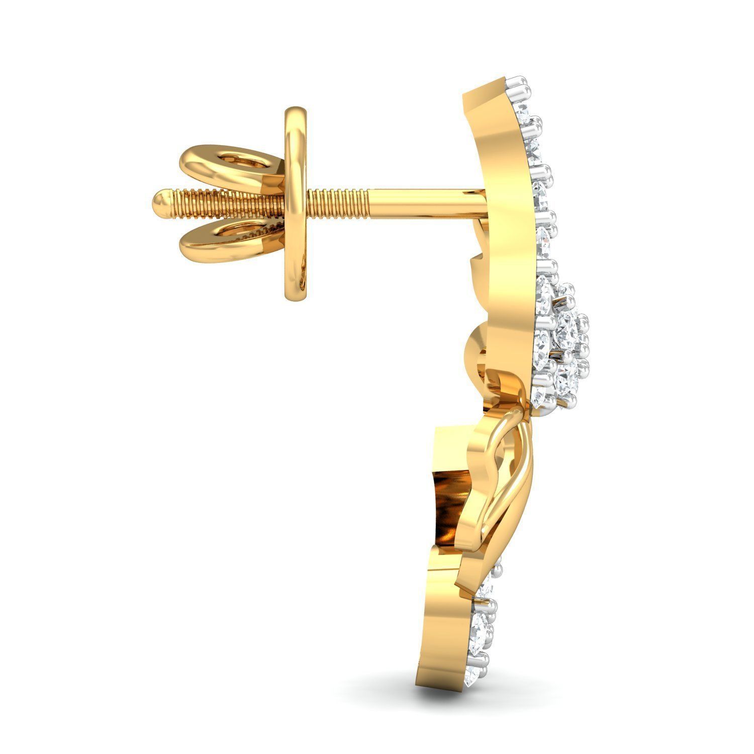 Diamond Solitaire Necklaces Set With Ring 3D Print Model 3D print model_8