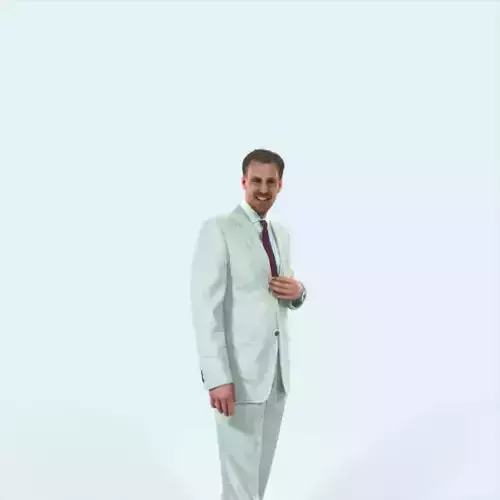 Mistery 09D Listening Elegant Business Man