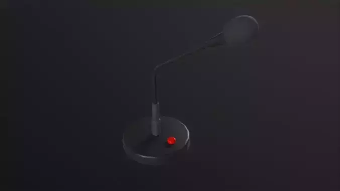 Conference Microphon 3D Model