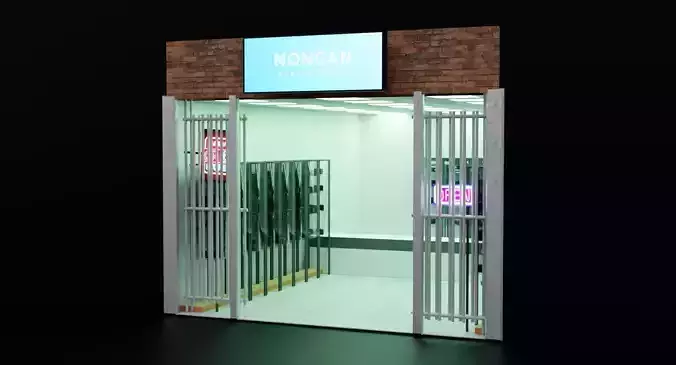 Low Poly Camera Storefront