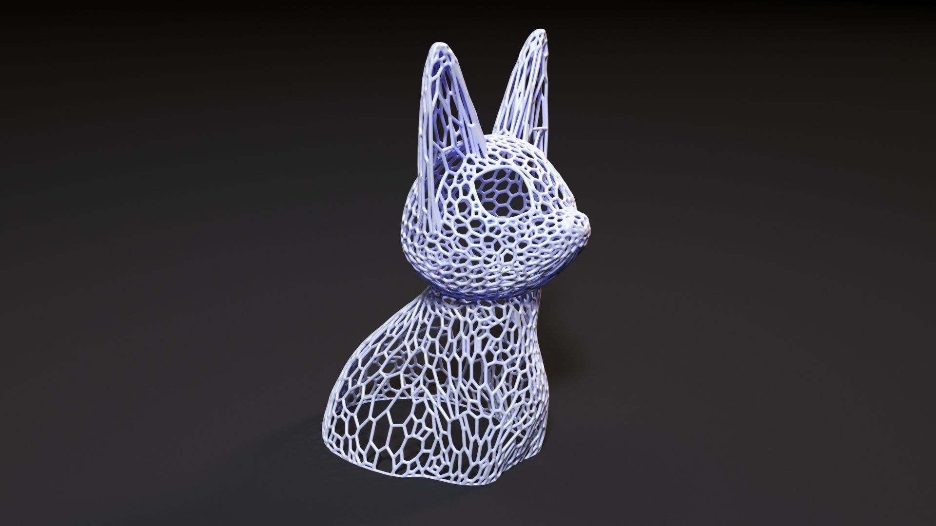 Cat figurine 3D print model_7